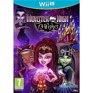 Monster High - 13 Wishes Maj -Wii U - Nerd e Geek - Presentes Criativos