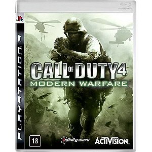 Call Of Duty Modern Warfare - Ps3 - Nerd e Geek - Presentes Criativos