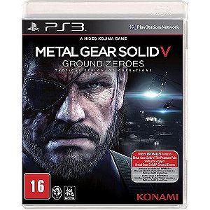 Metal Gear Solid V: Ground Zeroes - Ps3 - Nerd e Geek - Presentes Criativos