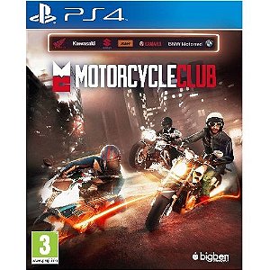 Ps4 - Motorcycle Club - Nerd e Geek - Presentes Criativos