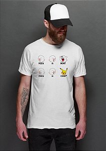 Camiseta Masculina Pikachu Nerd e Geek - Presentes Criativos