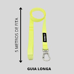 Guia Linga Lemon Yellow para Cães Madiba Pet - 5 Metros