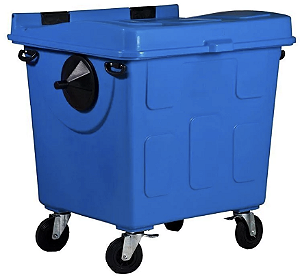 Container ou Contentor de Lixo 1200 Litros