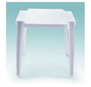 Mesa Monobloco Quadrada Plástica