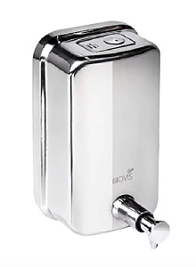 Dispenser Inox de Parede para Álcool Gel ou Sabonete