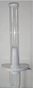 Dispenser Plástico de Parede 01 Tubo Free Cup