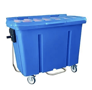 Container ou Contentor de Lixo 500 Litros com pedal