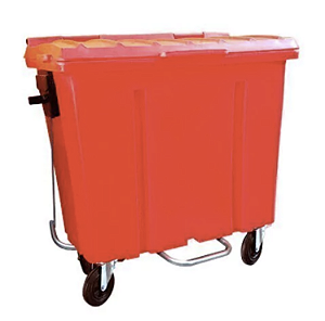 Container ou Contentor de Lixo 700 Litros com pedal