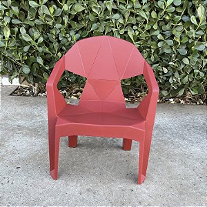 Cadeira Plástica com Braço Poltrona Infantil