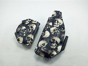 Coldre + porta carregador (caveiras) TAURUS 940 - Destro