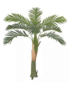 Planta Árvore Artificial Palmeira Toque Verde Escuro 1,2m