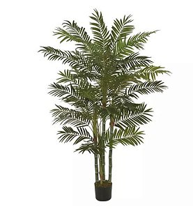 Planta Árvore Artificial Palmeira Areca Verde 1,8m