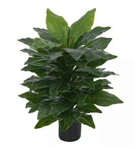 Planta Árvore Artificial Asplênio Real Toque Verde 80cm