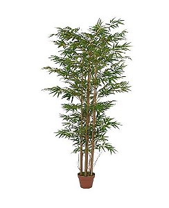 Planta Árvore Artificial Bambu Oriental Verde 1,8m