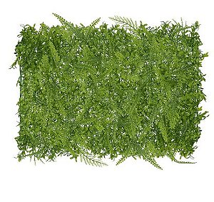 Folhagem Artificial Placa Mix Verde 40x60cm