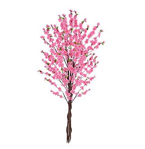 Planta Árvore Artificial Cherry Blossom Rosa 1,6m