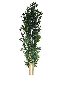 Planta Árvore Artificial Real Toque Bambu 2,18M