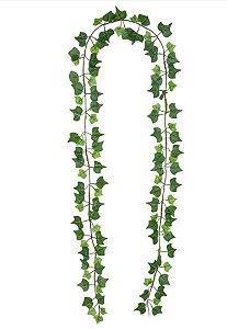 Folhagem Artificial Hera Pendurar Guirlanda Verde 1,95cm
