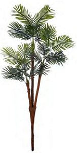 Planta Árvore Artificial Palmeira X18 Verde 1,70m