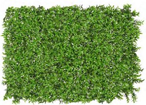 Folhagem Artificial Placa Grama Verde 40x60cm Mod.39