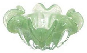 Vaso Decorativo Vidro Verde Menta Claro 10cm