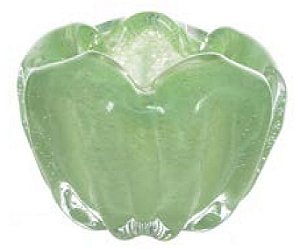 Vaso Decorativo Vidro Verde Menta Claro 11,5cm