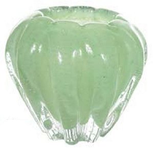 Vaso Decorativo Vidro Verde Menta Claro 14cm