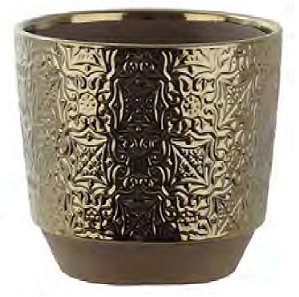Vaso Cerâmica Cobre 12cm