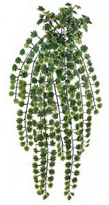 Planta Artificial Pendentes Maple Verde BD. Amarelo 91cm