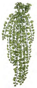 Planta Artificial Pendentes Melância Verde Creme 91cm