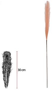 Planta Artificial Pluma Salmon 75cm