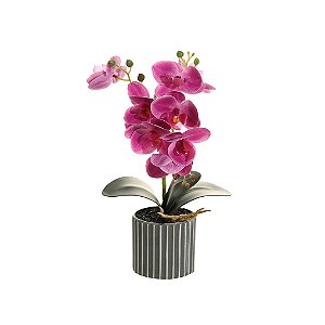 Arranjo Artificial Flor De Orquídea Artificial 1 Haste