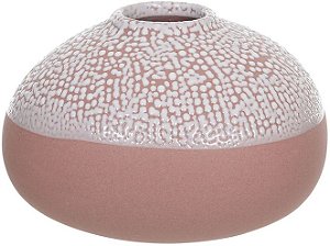 Vaso Decorativo Porcelana Terracota 6,3cm