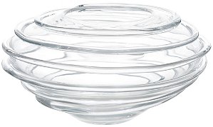 Vaso Decorativo Vidro Transparente 14cm