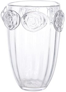 Vaso Decorativo Vidro Transparente 28,5cm