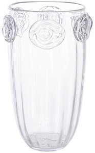 Vaso Decorativo Vidro Transparente 36cm