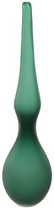 Vaso Decorativo Vidro Verde Fosco 45cm