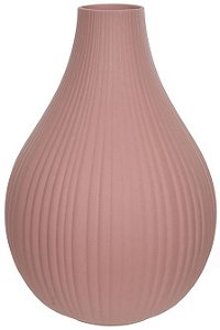 Vaso Decorativo Porcelana Terracota 37,5cm