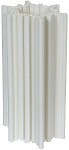 Vaso Decorativo Ceramica Branco 29cm