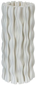Vaso Decorativo Ceramica Branco 36cm