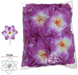 Buque Peonia Cabeça C/40 UND Lavanda 15cm