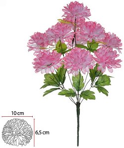 Buque Mum X10 Rosa 50cm