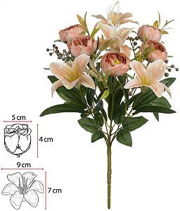 Buque Rosa Cabbage X9 Cha 2T 35cm