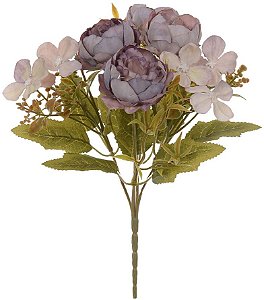 Buque Peonia X6 Purpura Outono 30cm