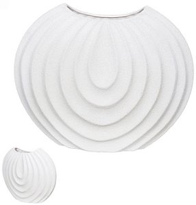 Vaso Decorativo Ceramica Off White 33cm