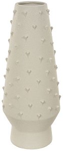 Vaso Decorativo Ceramica Off White 50cm