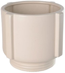 Vaso Decorativo Porcelana Off White 17cm