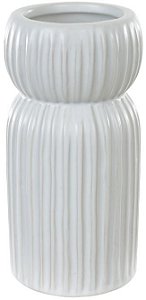 Vaso Decorativo Porcelana Off White 15cm
