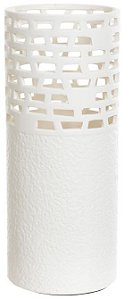 Vaso Decorativo Ceramica Off White 36,5cm