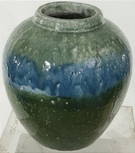 Vaso Decorativo Ceramica Colorido 28cm